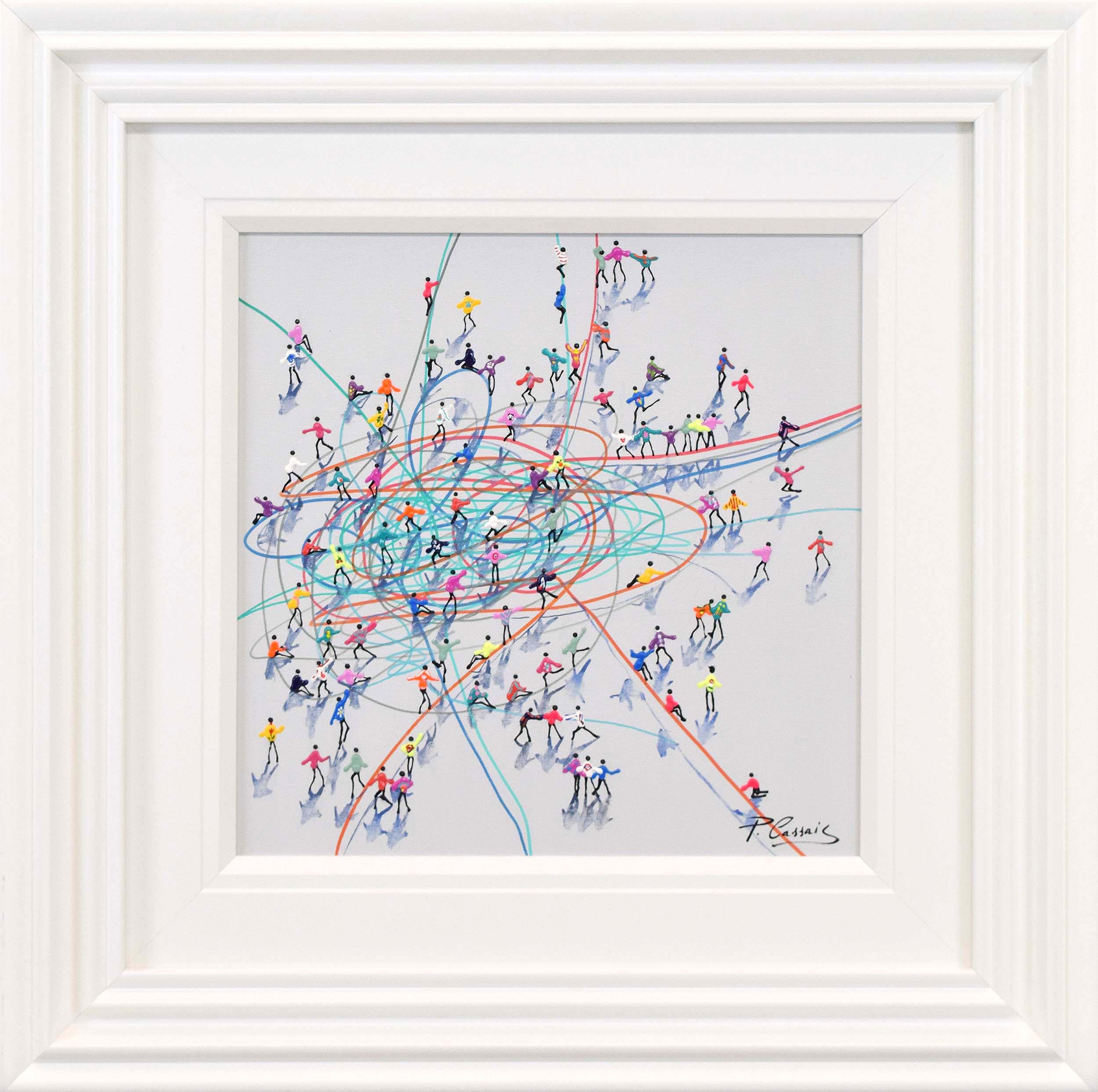 Paulo Cassias Squiggle Sakes Original Artwork