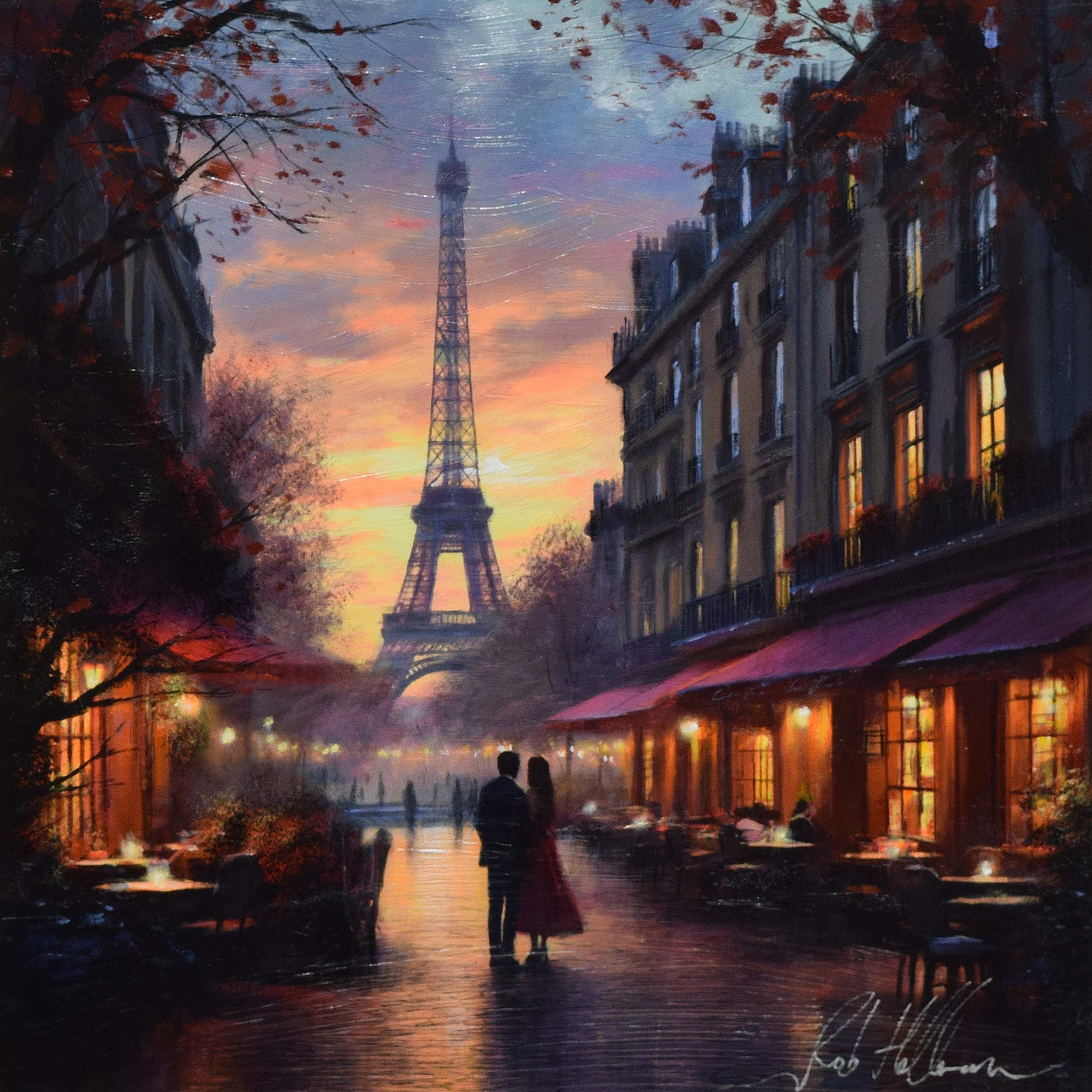 Rob Hefferan – Parisian sunset Unframed