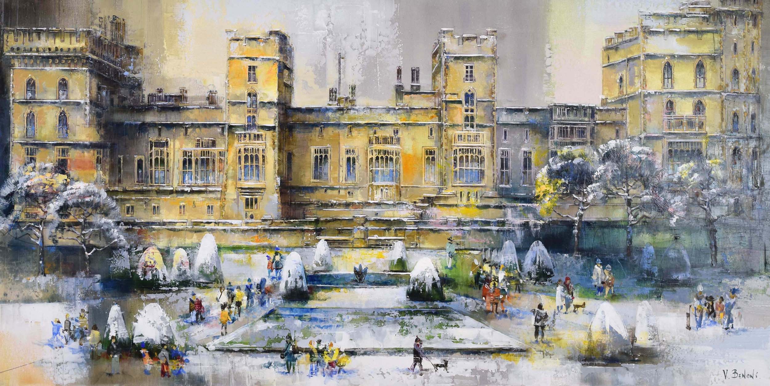 Veronika Benoni – Winter At Windsor Unframed
