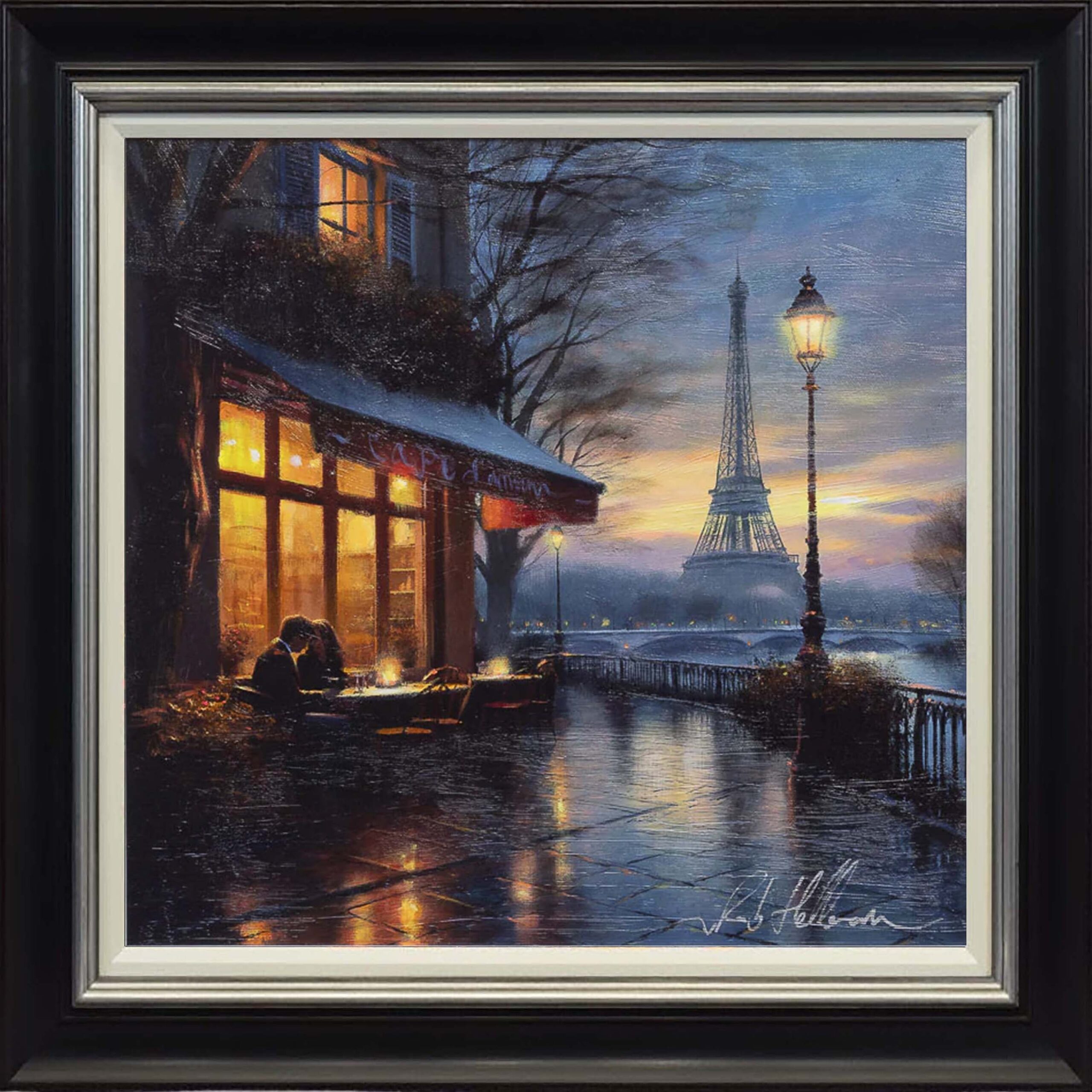 Rob Hefferan - Secret Lovers Framed Print