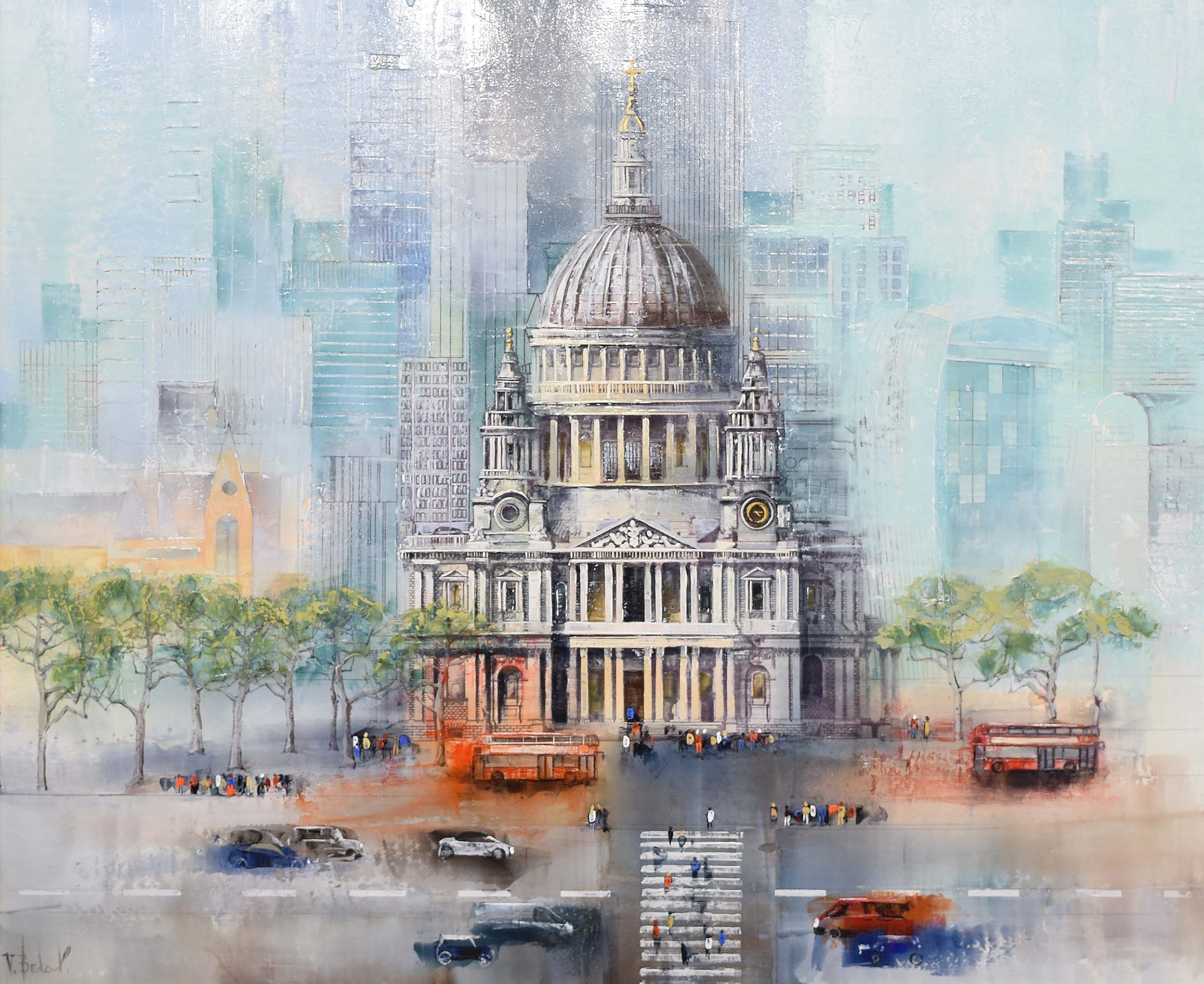 Veronika Benoni Artwork- Original Painting - St Pauls, London