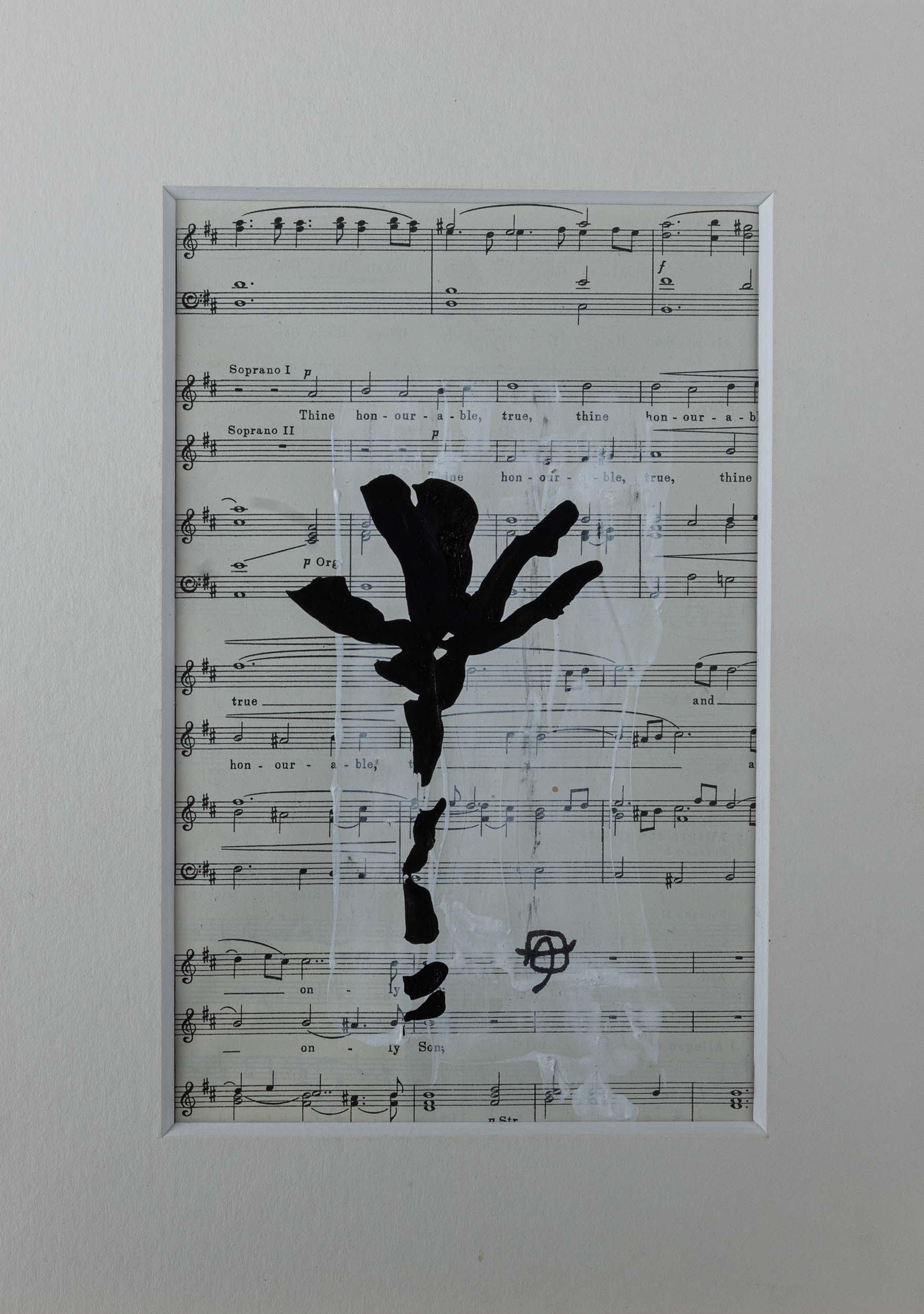 Andrew Harrison - Small black sapling - Original Artwork