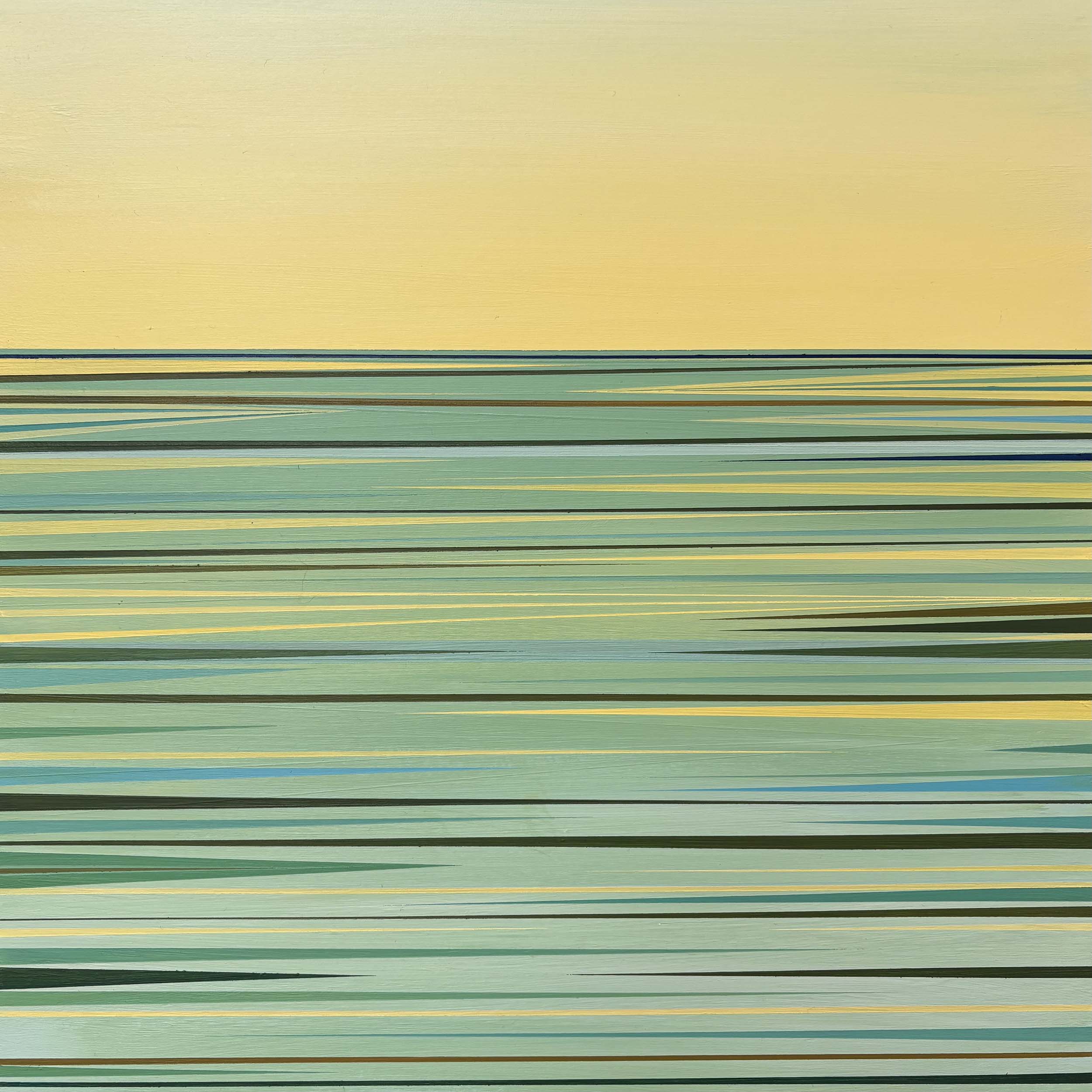 Stephanie Morgan - Solace - Acrylic on Wood - 30.5 x 30.5cm - 2025