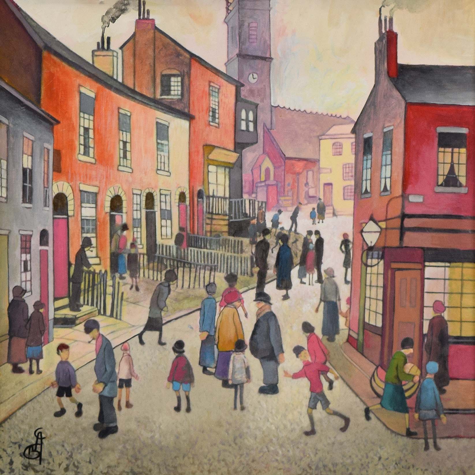 Gary McNamara - Neighbourhood Watch - Original Artwork Painting